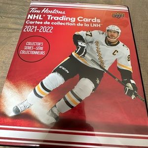 Tim hortons NHL trading cards binder